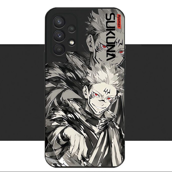 Jujutsu Kaisen All-inclusive Liquid Silicone Samsung Galaxy Phone Cases