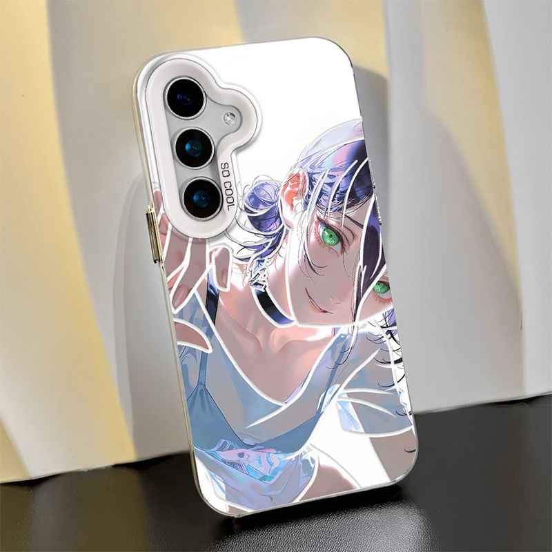 Chainsaw Man Reze Full Coverage Shockproof Phone Case For Samsung Flip