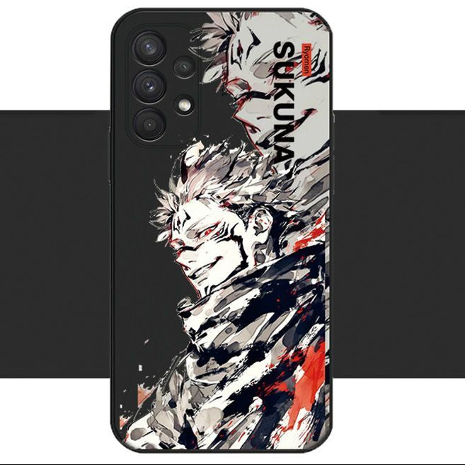 Jujutsu Kaisen Ryomen Sukuna All-inclusive Liquid Silicone Samsung Galaxy Phone Cases