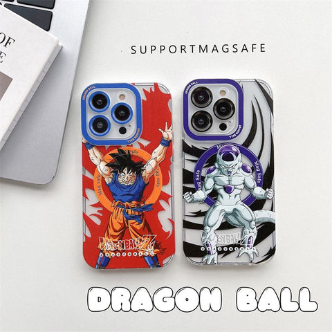 Dragon Ball Z MagSafe Magnetic Phone Case All-inclusive Clear Style