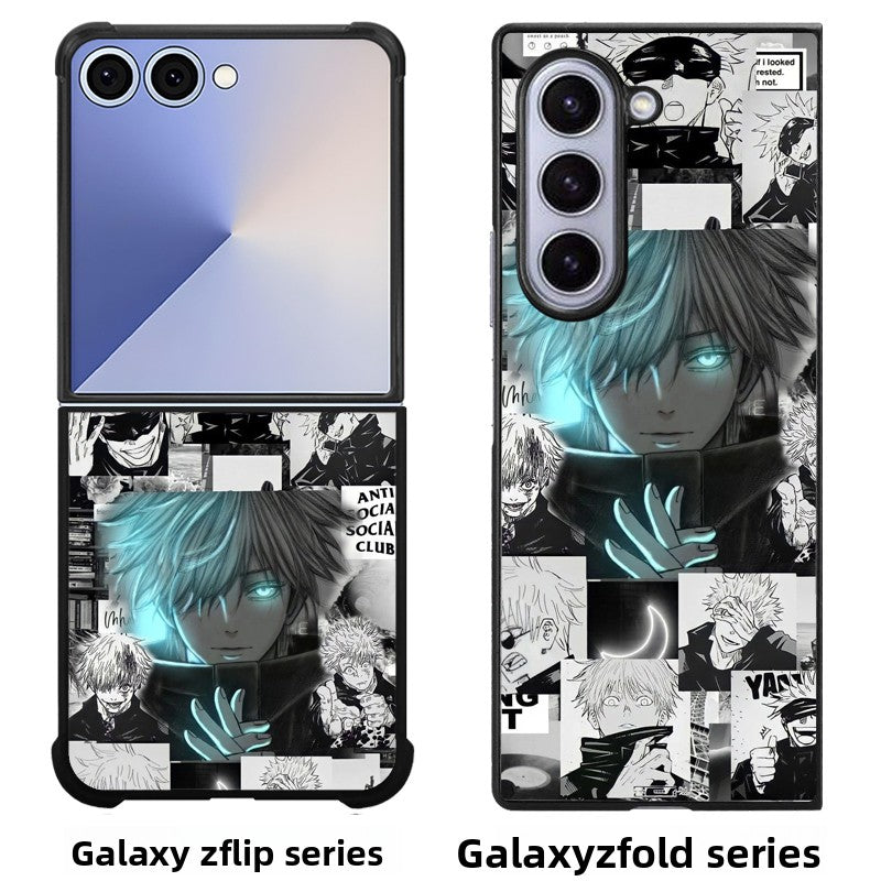 Jujutsu Kaisen Foldable Shockproof Phone Case For Samsung Flip