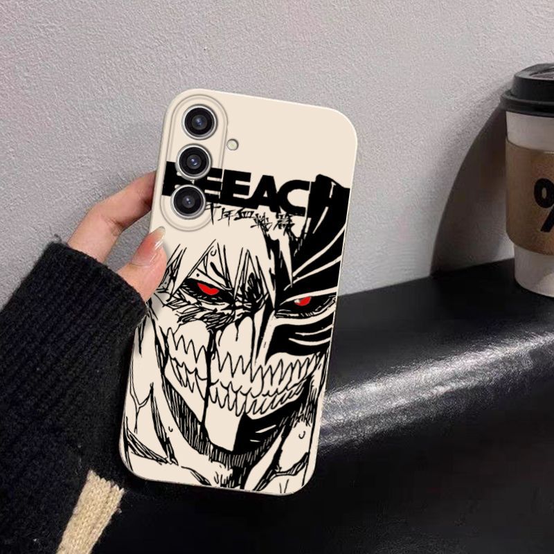 Bleach Ichigo Kurosaki Full-Wrap Samsung Flip Phone Case