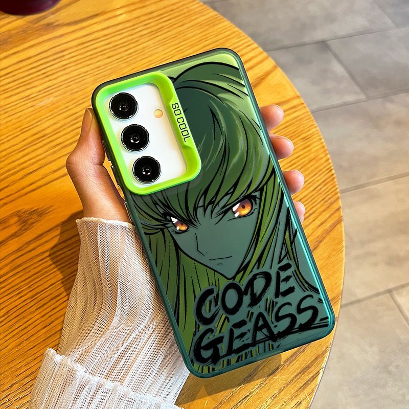 Code Geass Matte Shockproof Phone Case for The Samsung Galaxy