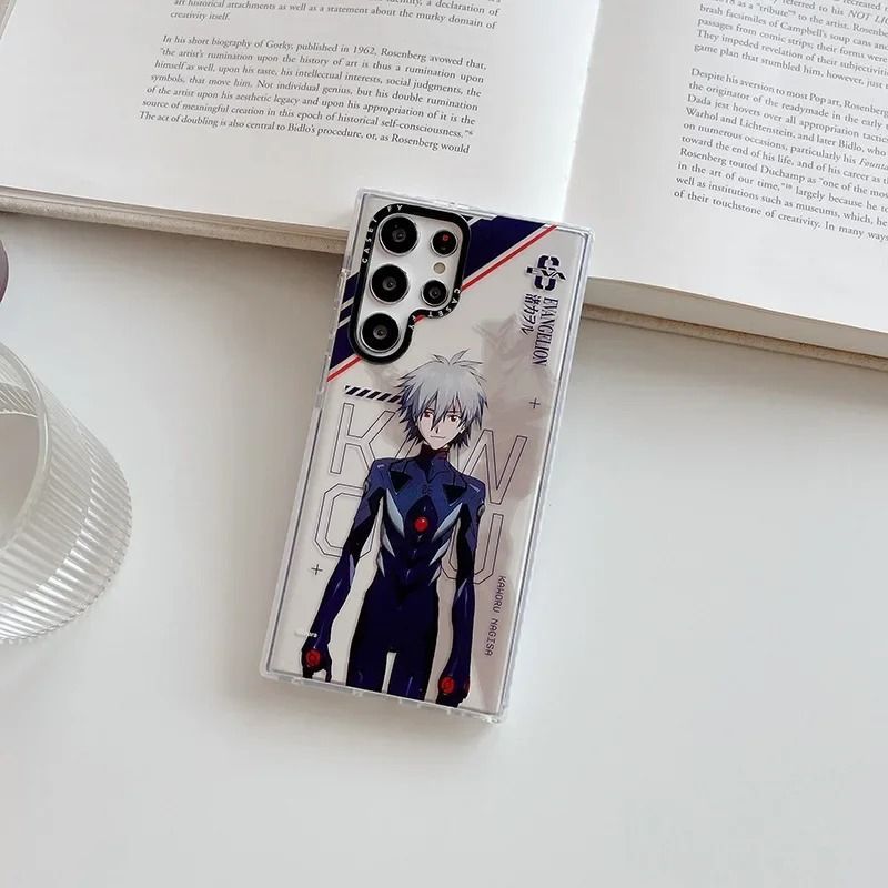 Neon Genesis Evangelion Soft Phone Case For the Samsung Galaxy