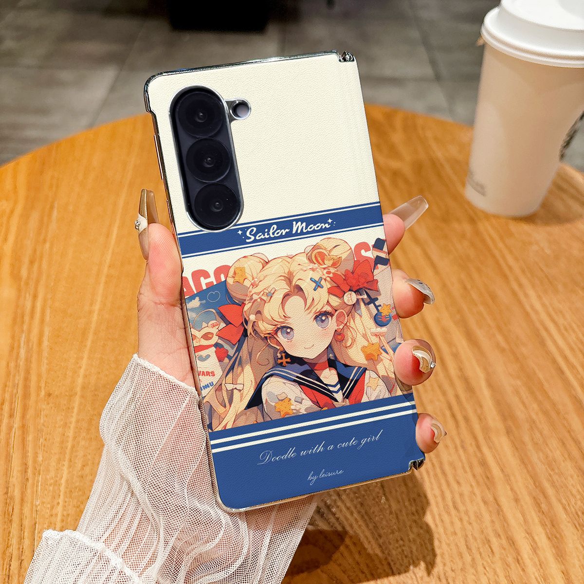 Sailor Moon Magnetic Phone Case For Samsung Mobile Phones