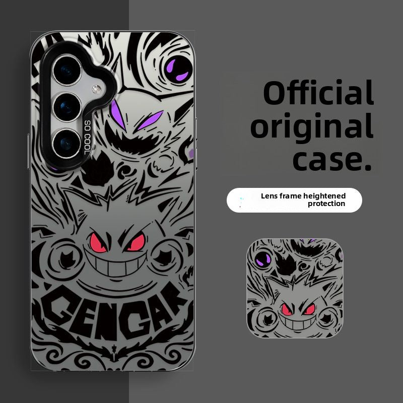 Pokemon Gengar Full-Wrap Shockproof Soft Phone Case for The Samsung Galaxy