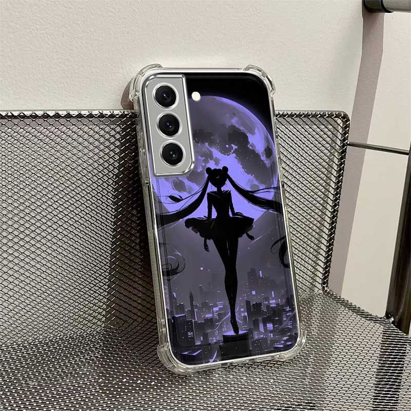 Sailor Moon Full Coverage Soft Phone Case For Samsung