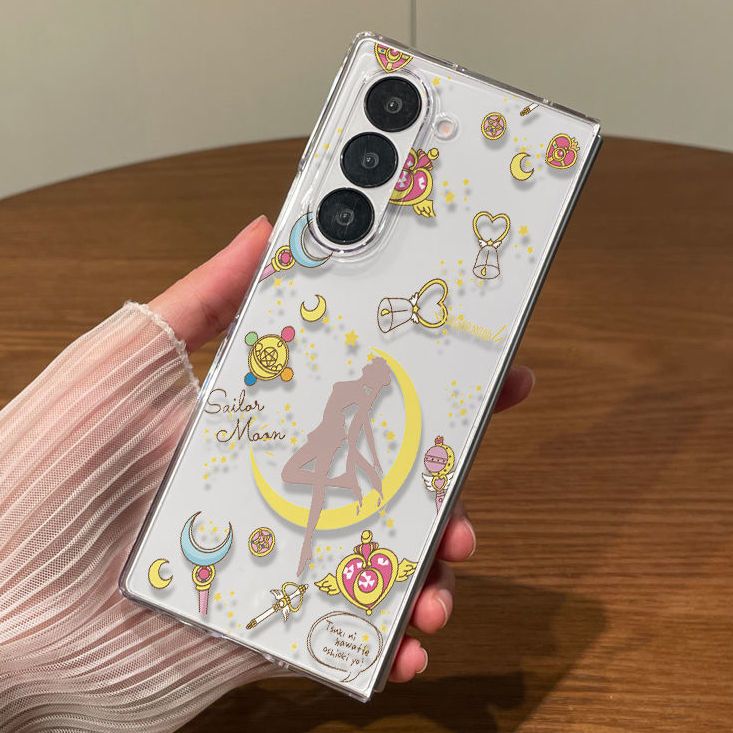 Sailor Moon Cute Clear Phone Case For the Samsung Galaxy