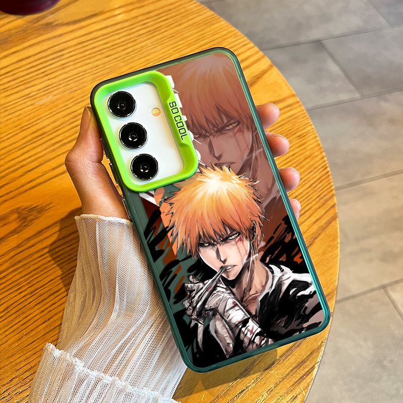 Bleach Ichigo Kurosaki Matte Shockproof Phone Case for Samsung