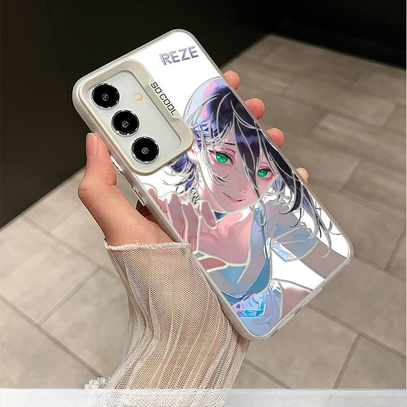 Chainsaw Man Reze Matte Shockproof Phone Case for The Samsung Galaxy