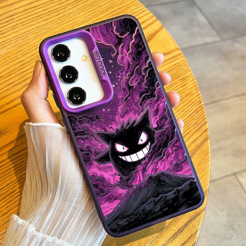 Pokemon Gengar Matte Shockproof Case for Samsung Mobile Phones