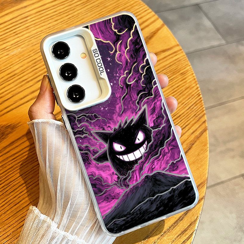 Pokemon Gengar Matte Shockproof Case for Samsung Mobile Phones