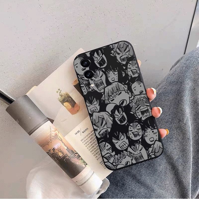 Demon Slayer Minimalist Fashion Phone Case For the Samsung