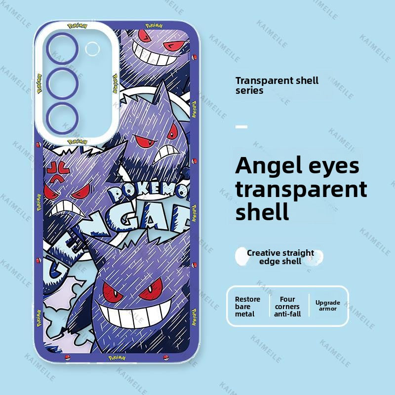 Pokémon Transparent Shockproof Phone Case for The Samsung Galaxy
