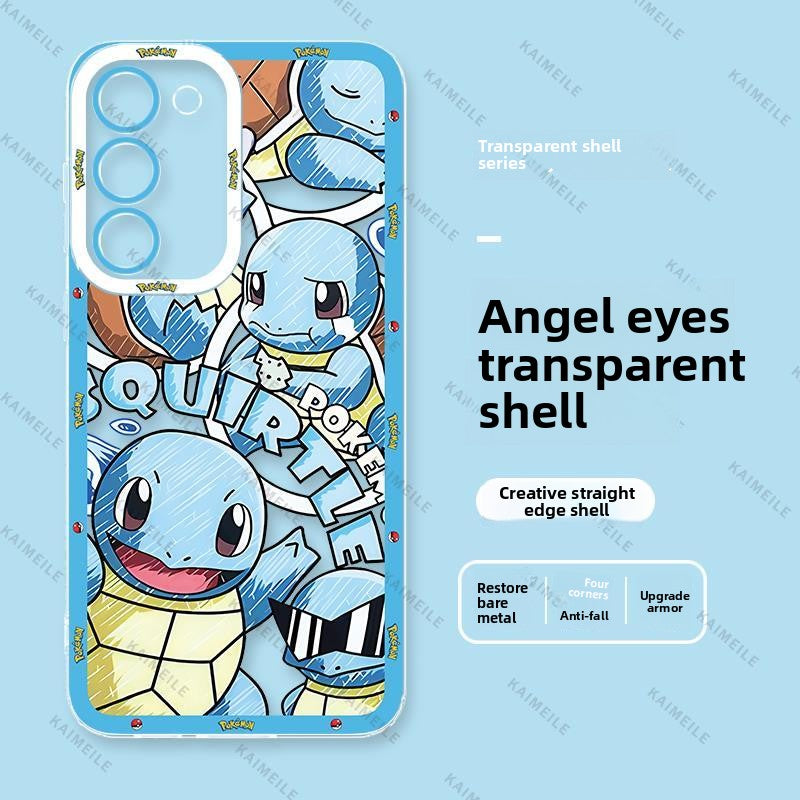 Pokémon Transparent Shockproof Phone Case for The Samsung Galaxy
