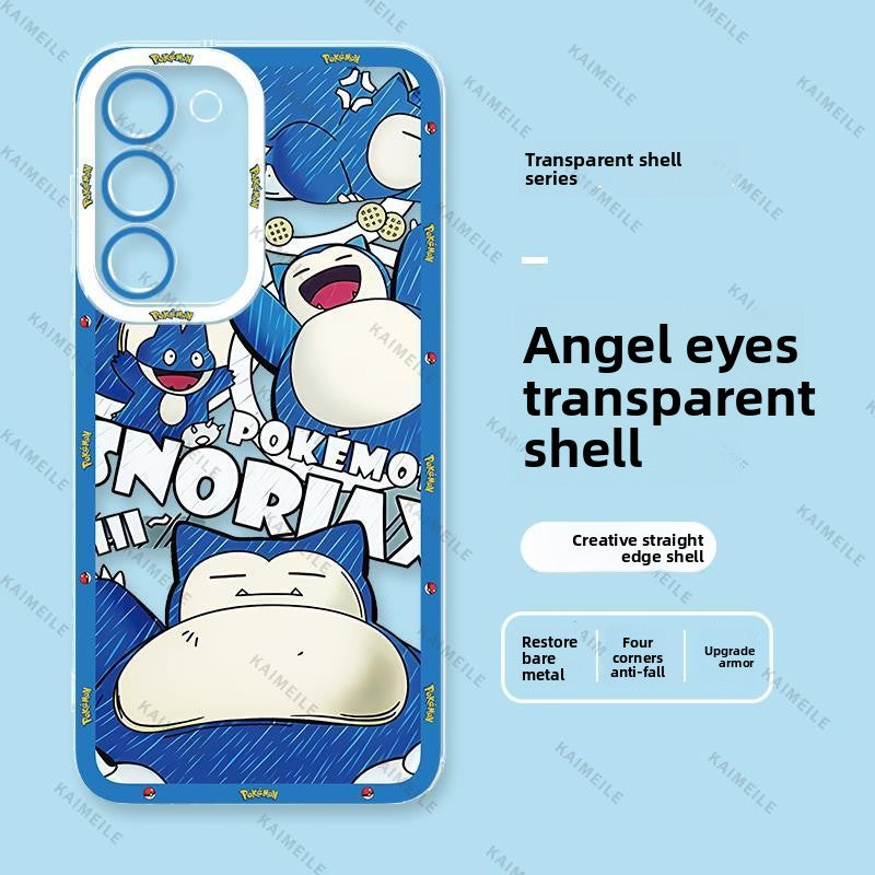 Pokémon Transparent Shockproof Phone Case for The Samsung Galaxy