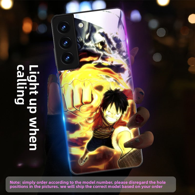 One Piece Incoming Call Light-Up  Phone Case for Samsung