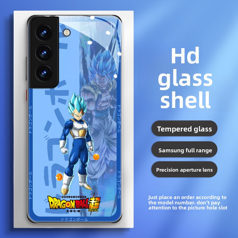 Dragon Ball HD Clear Glass Case for The Samsung Galaxy