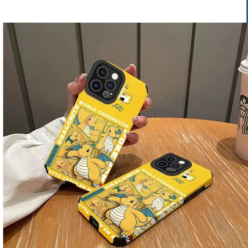 Pokemon Dragonite Anime Phone Case Silicone Anime Case