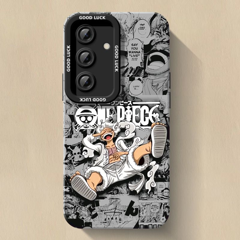 One Piece Luffy Soft Shockproof Phone Case For Samsung Phones