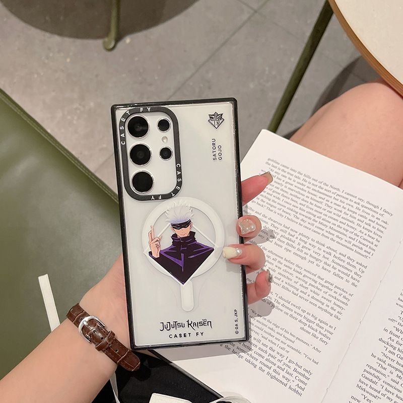 Jujutsu Kaisen Gojo Satoru Magnetic Samsung Flip Phone Case