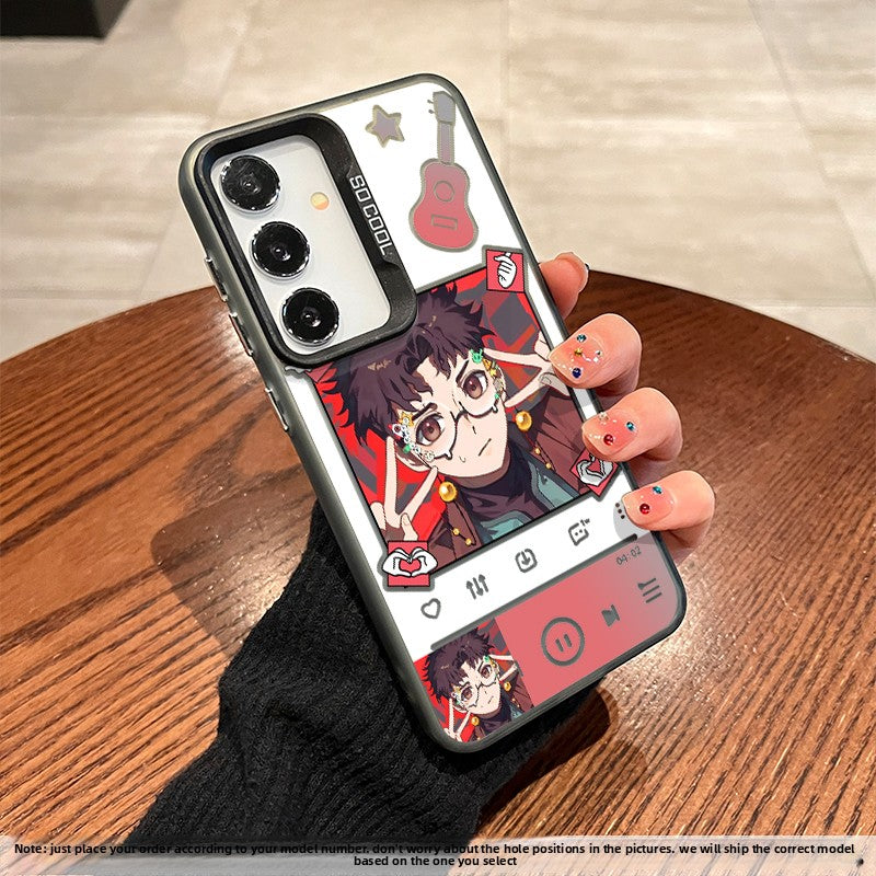 Dandadan Silicone Full Coverage Shockproof Phone Case For Samsung Flip