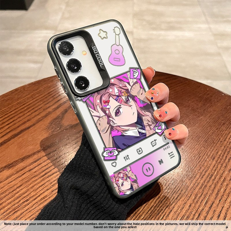 Dandadan Silicone Full Coverage Shockproof Phone Case For Samsung Flip
