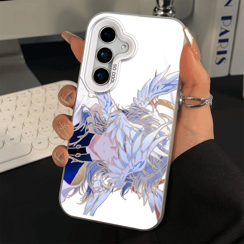 Genshin Impact Furina Lens Protection Shockproof Phone Cases for Samsung