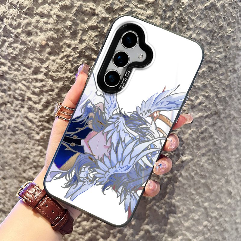 Genshin Impact Furina Lens Protection Shockproof Phone Cases for Samsung