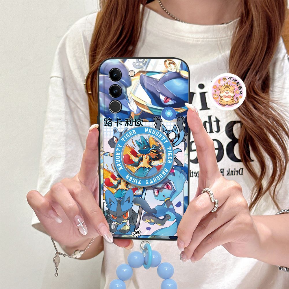 Pokemon Full-Wrap Lens Protection MagSafe Phone Case for The Samsung Galaxy