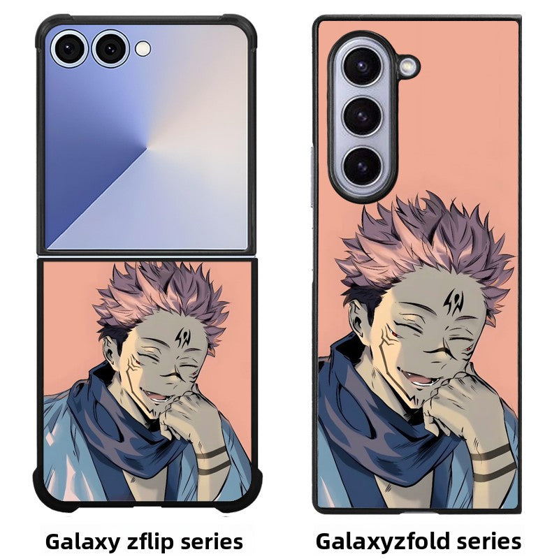 Jujutsu Kaisen Sukuna Hinge Protection Samsung Cell Phone Cases