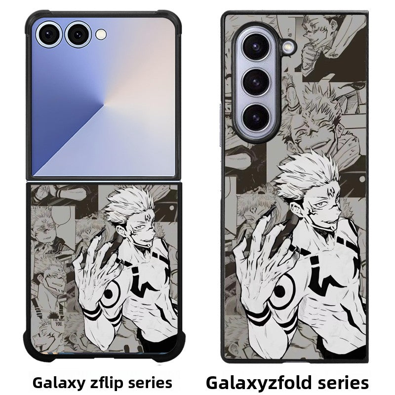 Jujutsu Kaisen Sukuna Hinge Protection Samsung Cell Phone Cases