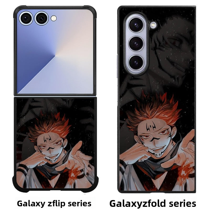 Jujutsu Kaisen Sukuna Hinge Protection Samsung Cell Phone Cases