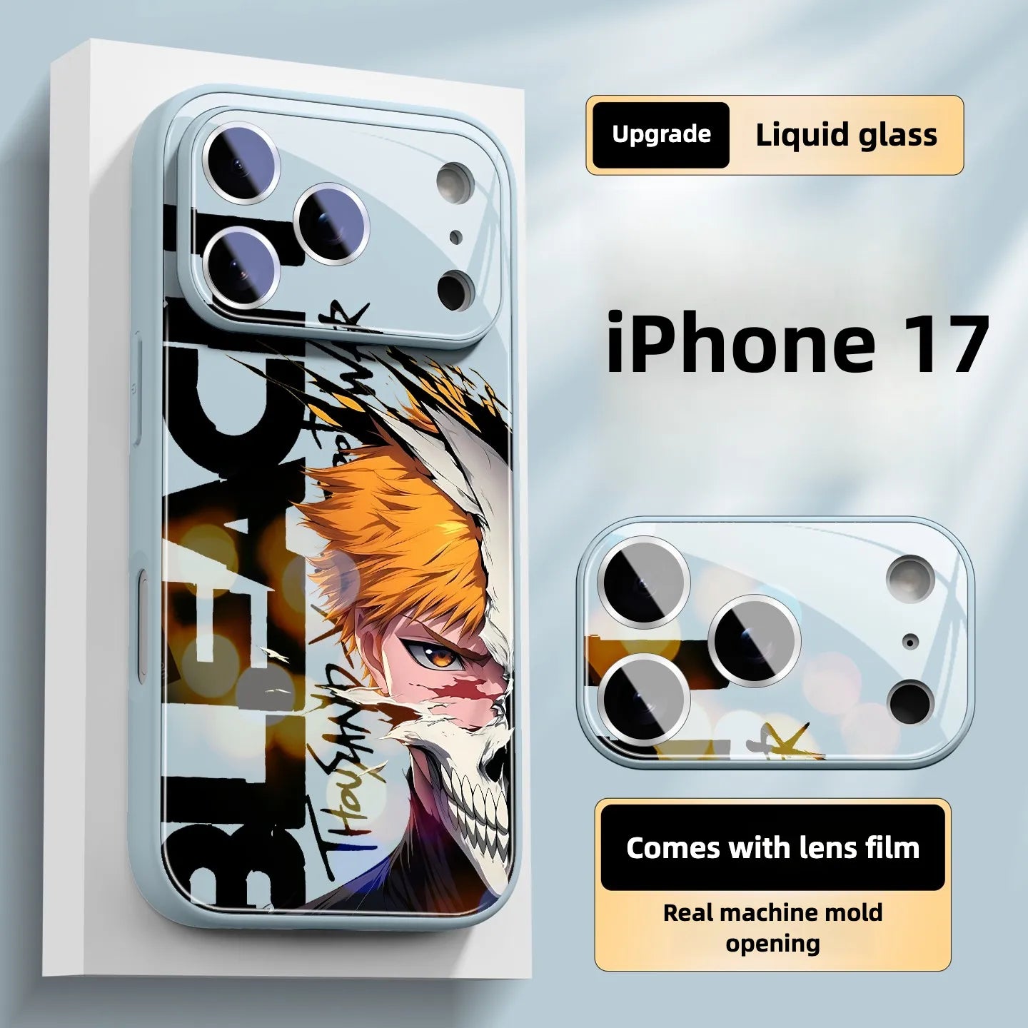 Bleach Kurosaki Ichigo iPhone 17 Case | Liquid Glass