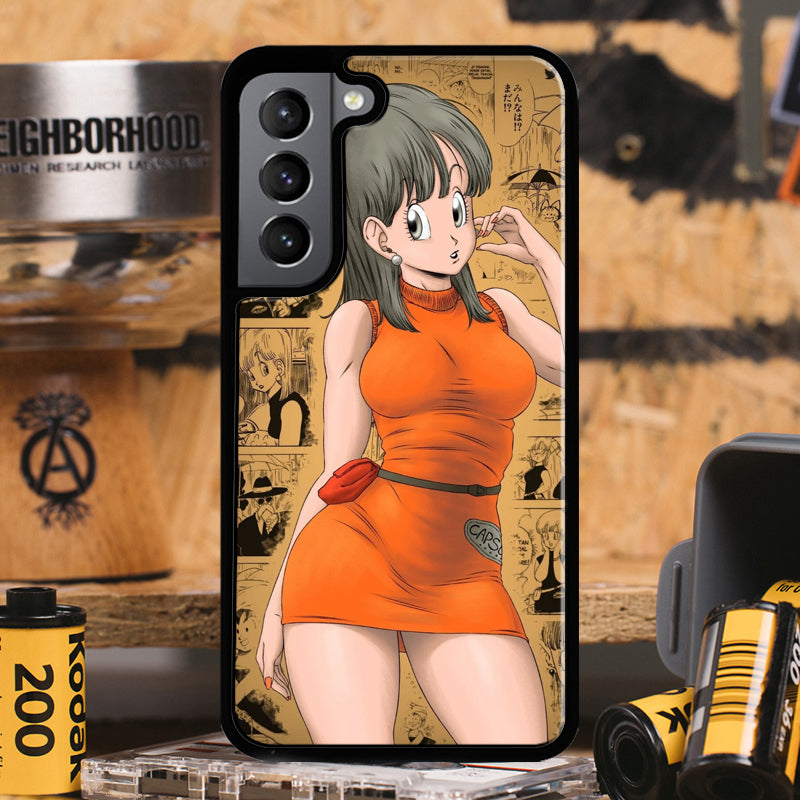 Dragon Ball Android 18 Phone Case For the Samsung