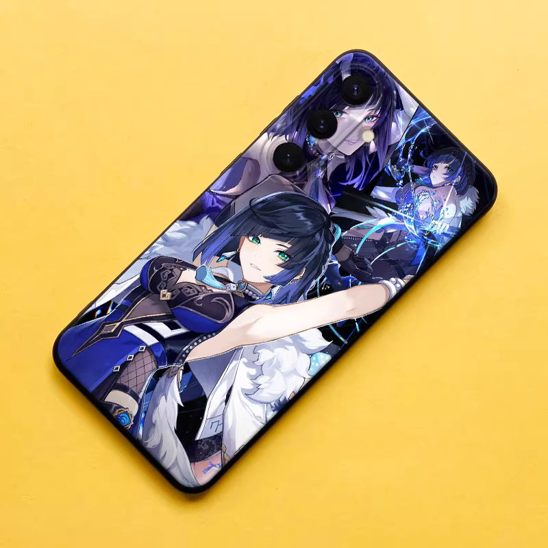Genshin Impact Matte Soft Silicone Phone Case for The Samsung Galaxy