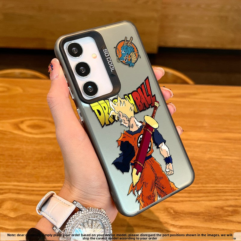 Dragon Ball Hard Matte Shockproof Phone Case For Samsung Mobile Phones