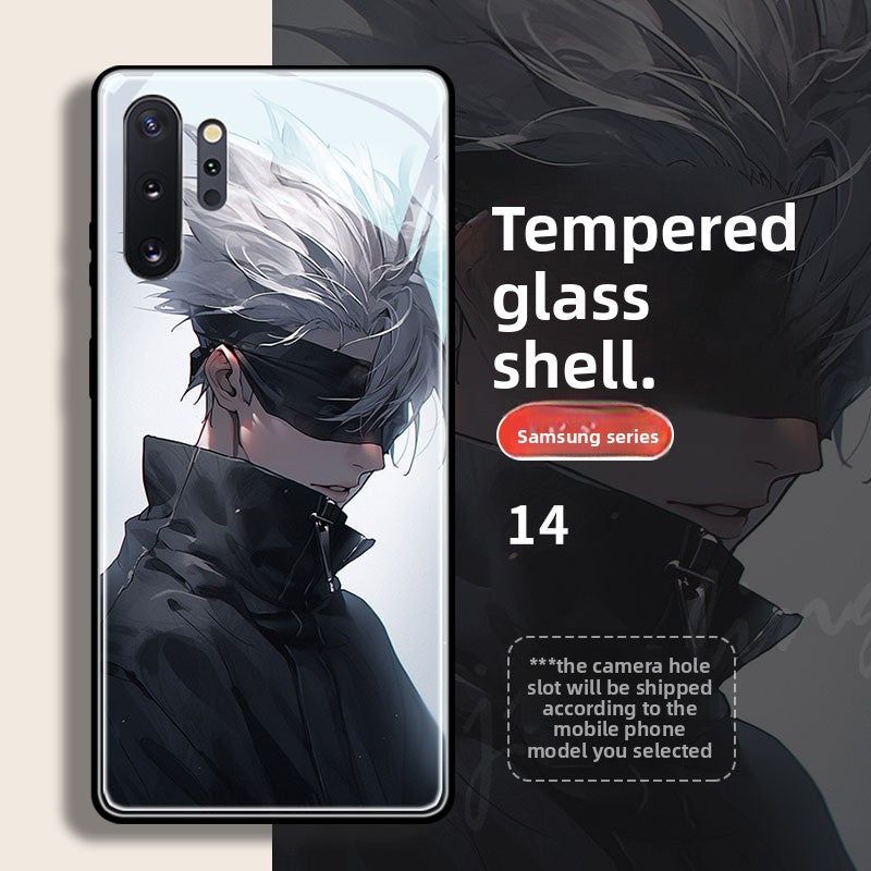Jujutsu Kaisen Glass Shockproof Phone Case For the Samsung