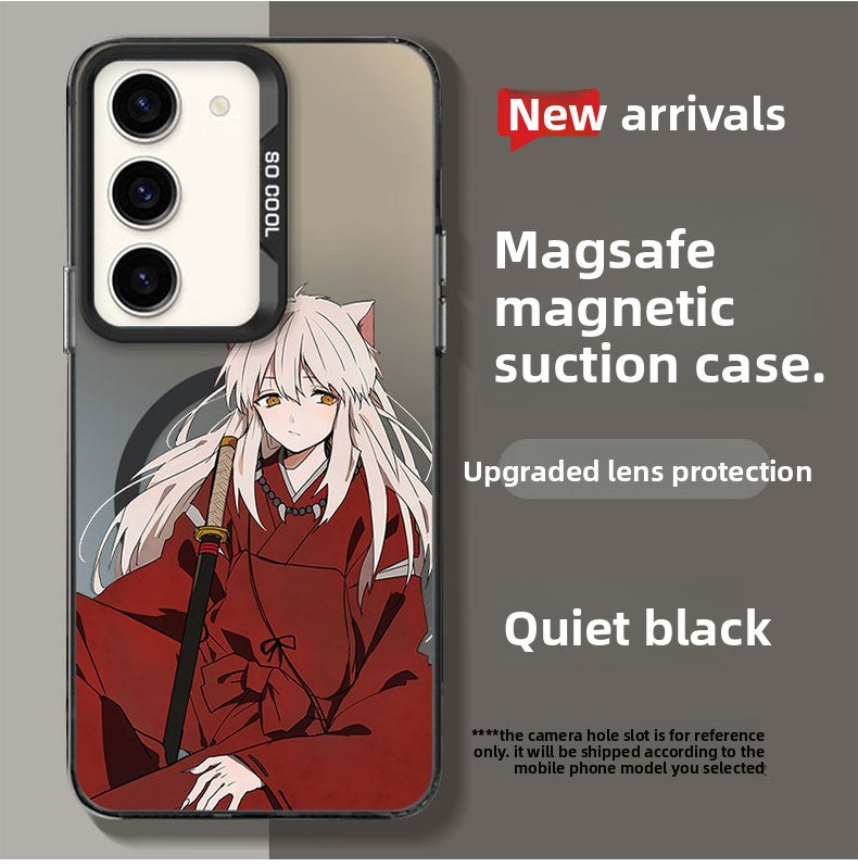 Inuyasha Sesshomaru MagSafe Compatible Shockproof Samsung Phone Case