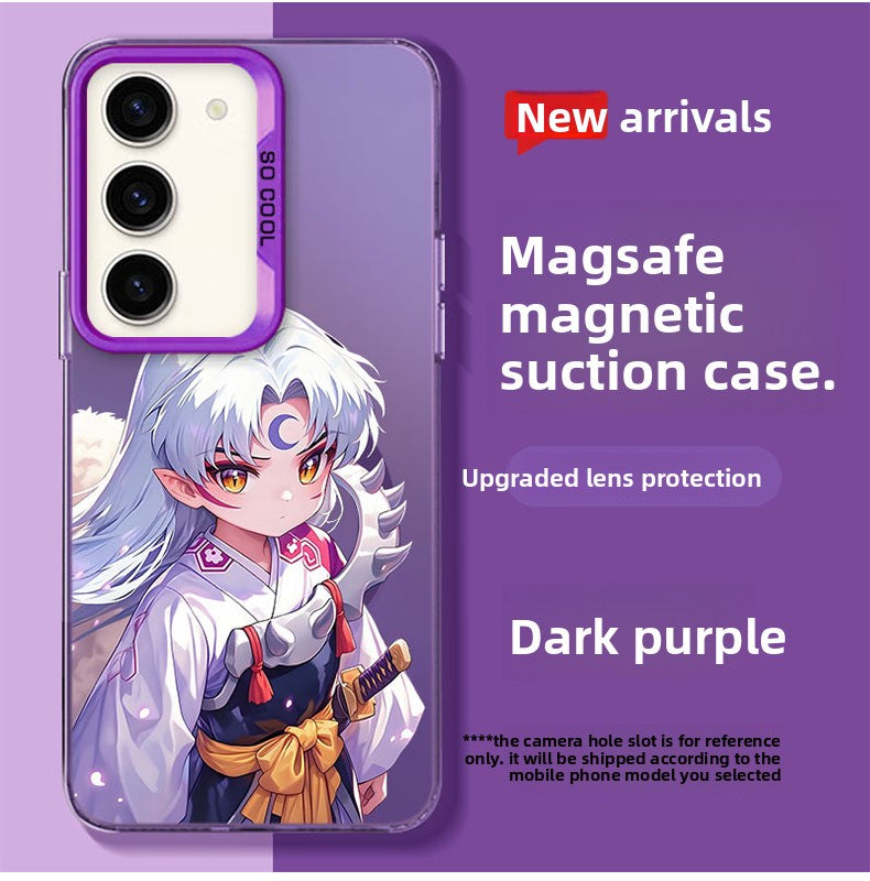 Inuyasha Sesshomaru MagSafe Compatible Shockproof Samsung Phone Case