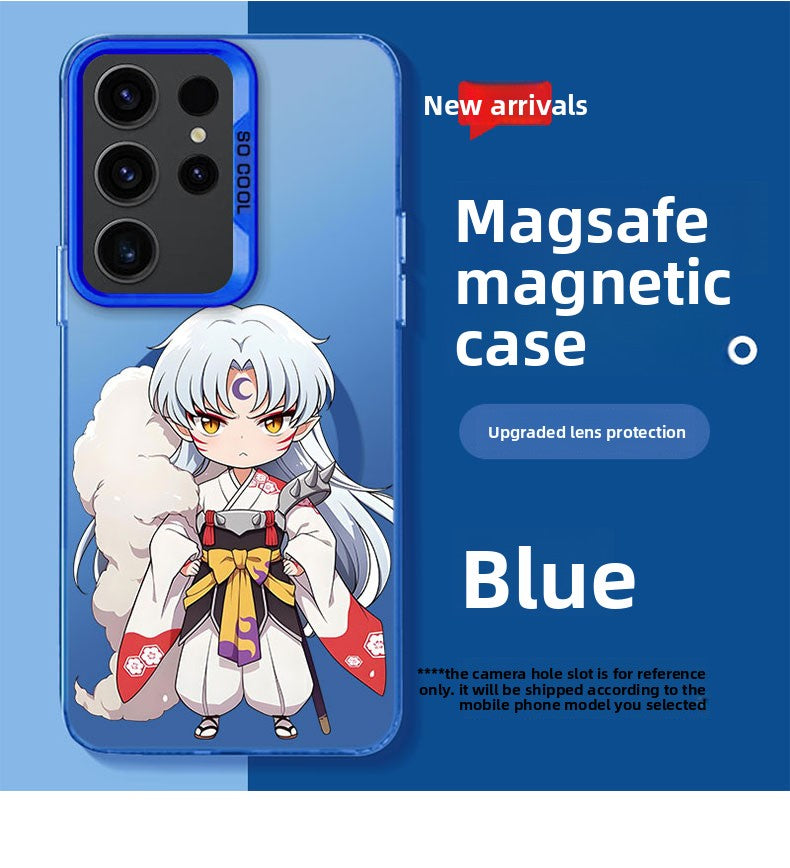 Inuyasha Sesshomaru MagSafe Compatible Shockproof Samsung Phone Case