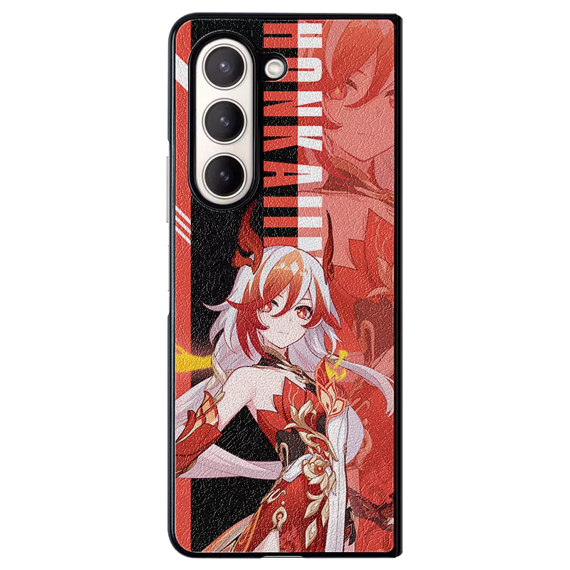 Honkai Impact 3rd Fu Hua Leather Protective Phone Case for Samsung