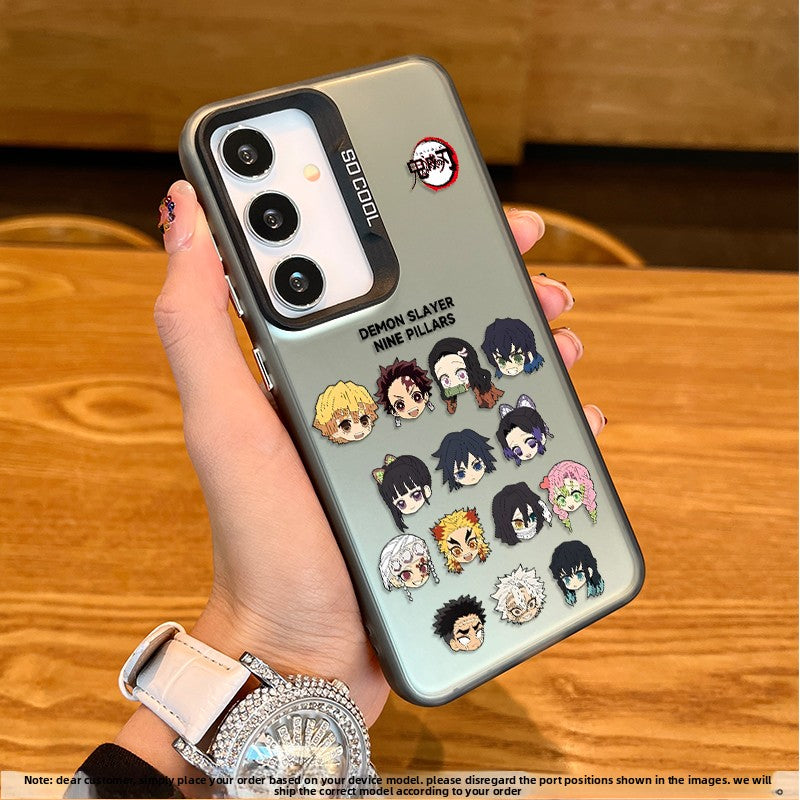 Demon Slayer Hard Matte Shockproof Phone Case For the Samsung Galaxy