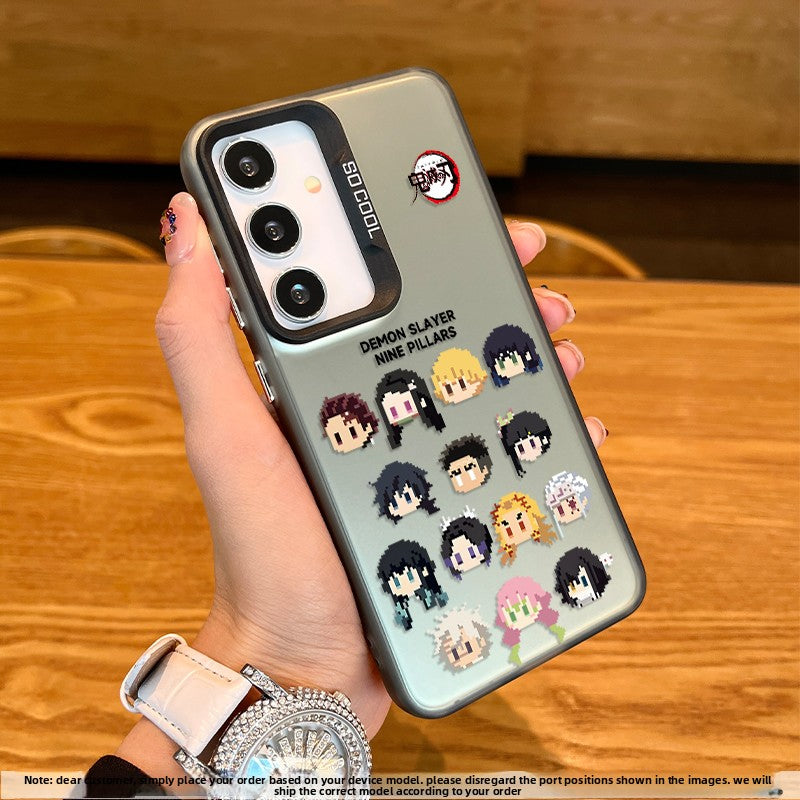 Demon Slayer Hard Matte Shockproof Phone Case For the Samsung Galaxy