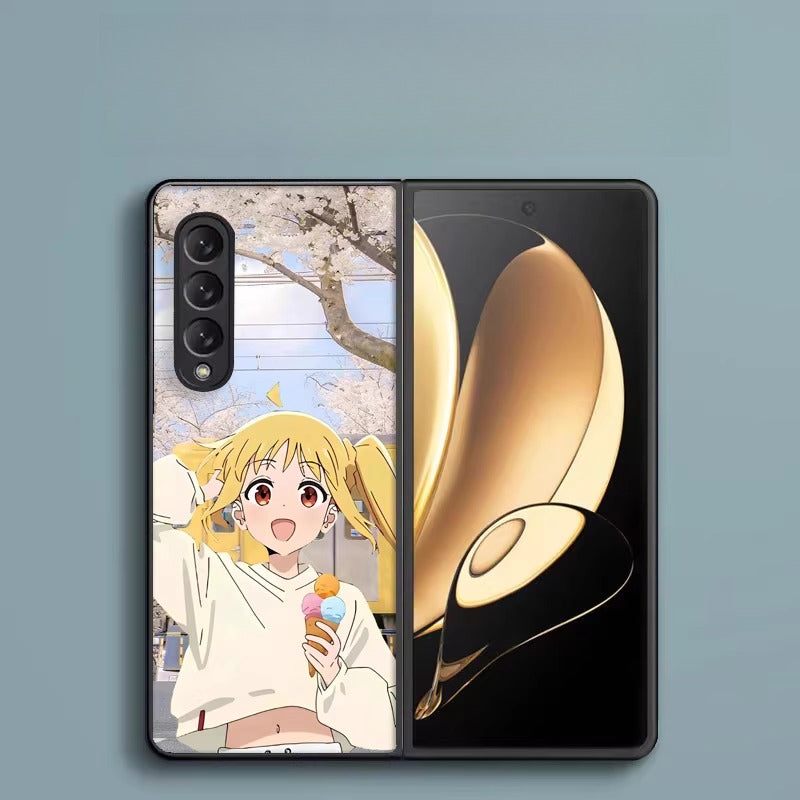 Bocchi the Rock! Anime Hard PC Anti-fall Phone Cover for The Samsung Galaxy