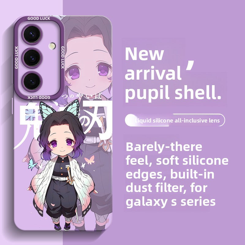 Demon Slayer Silicone Full Coverage Shockproof Phone Case For Samsung Flip