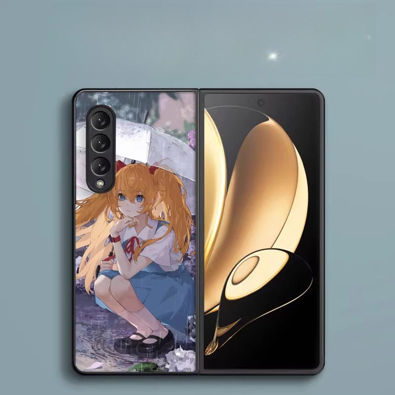 Neon Genesis Evangelion Shockproof Matte Hard Case for Samsung Phones