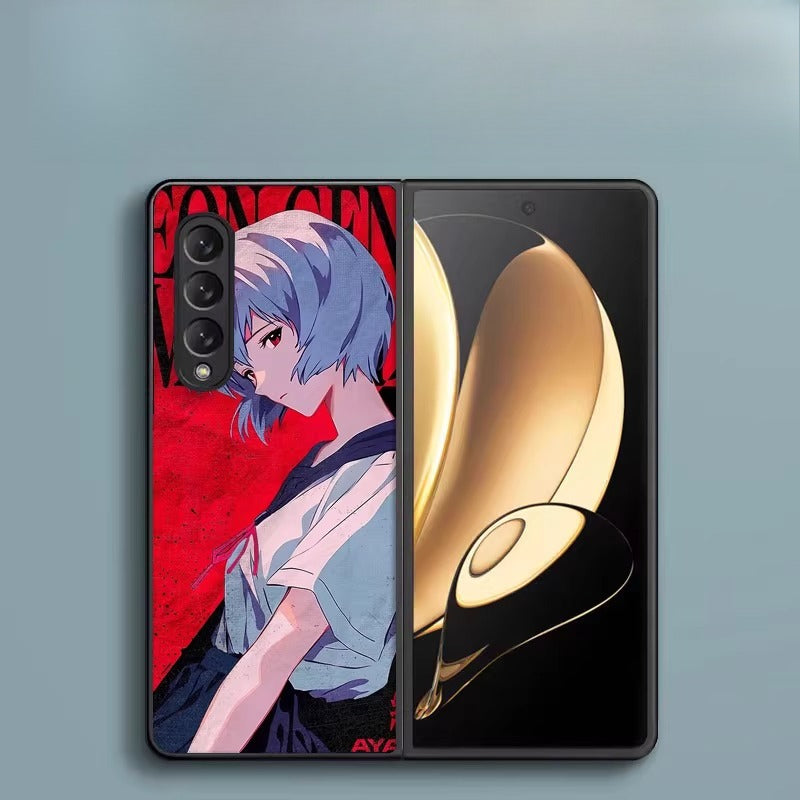 Neon Genesis Evangelion Shockproof Matte Hard Case for Samsung Phones