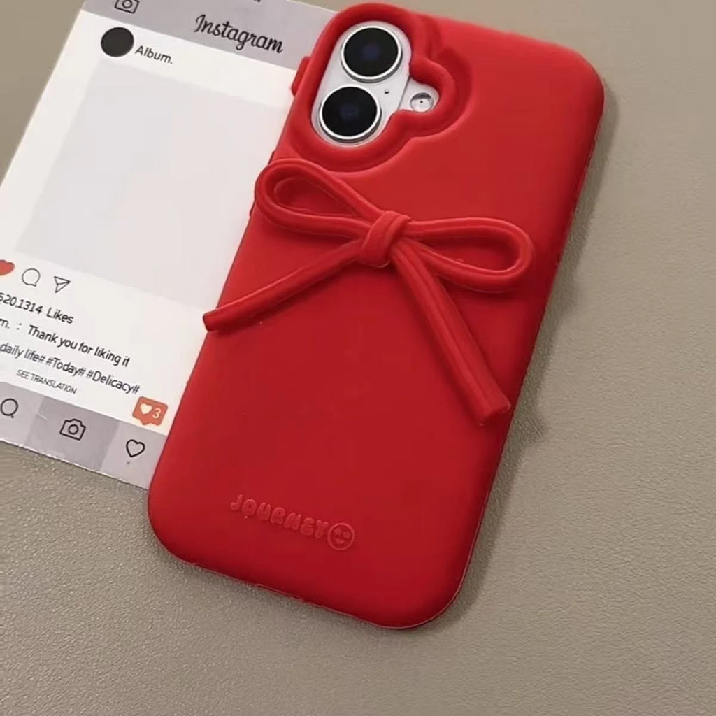 3D Bow Phone Case for iPhone