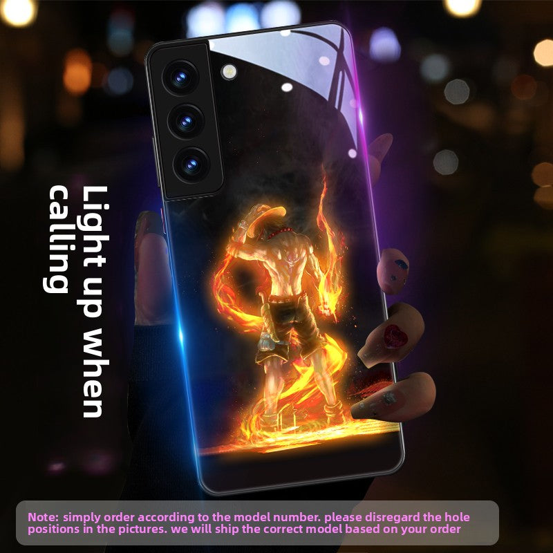 One Piece Incoming Call Light-Up  Phone Case for Samsung